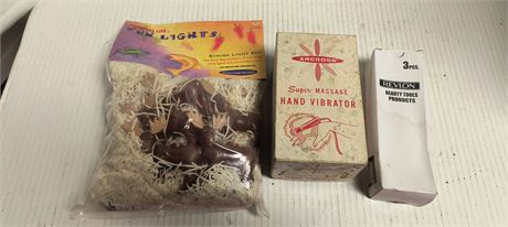 Vintage Hand Warmer & Fun Lights & More