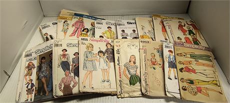 Vintage Simplicity Sewing Patterns