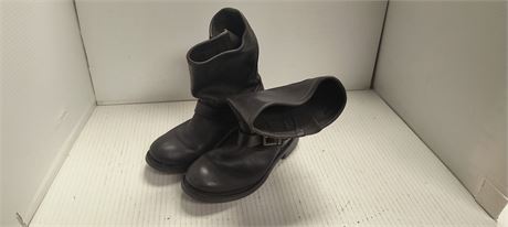 Harley Davidson Leather Boots. Size 8 1/2