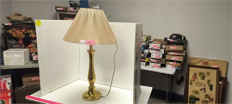 Brass Table Lamp