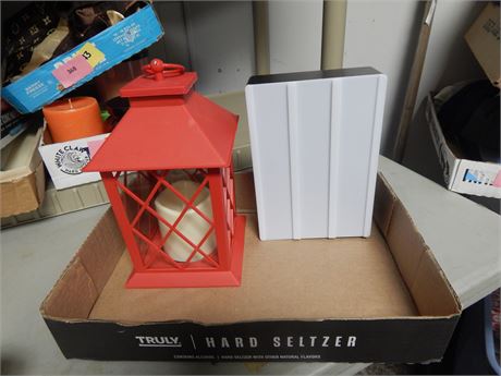 Decorative Lantern & Storage Container