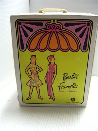 Vintage Barbie Doll Carry Case