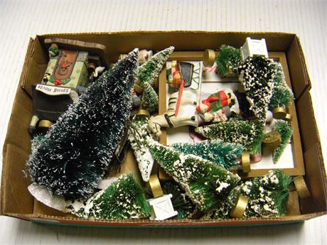 Flat Of Christmas Decorations