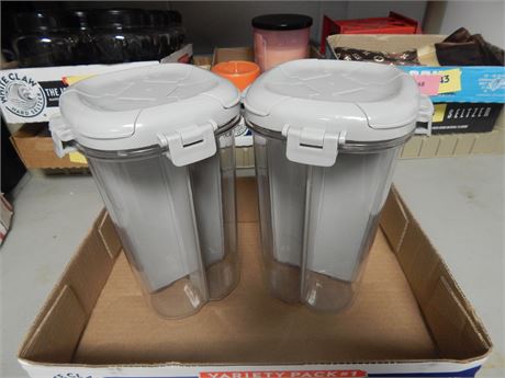 Compartment Divided Storage Containers