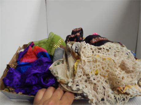 Scarfs and Doilies