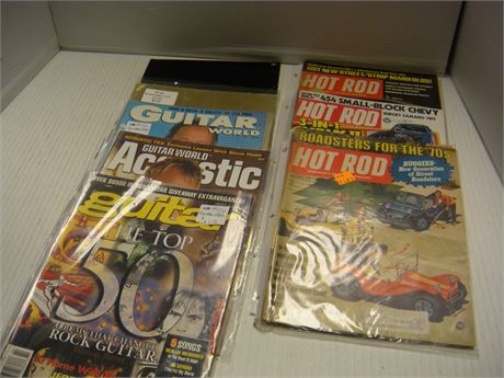 Hot Rod & Guitar World Magazines