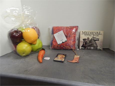 Artificial Fruit & Medieval Total War PC Game & More