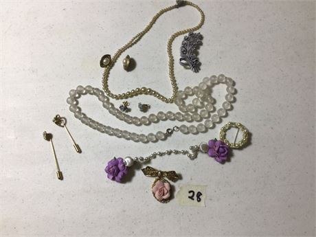 Fun Costume Jewelry with Unique Sweater Clip