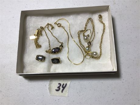 Unique Jewelry sets with necklace & earrings