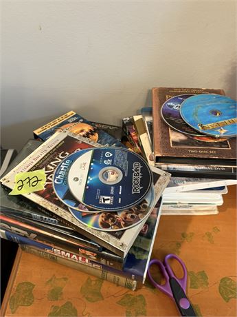 DVDs, CDs