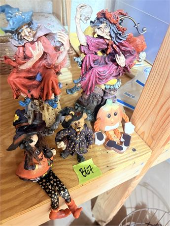 Halloween Decor, Witches