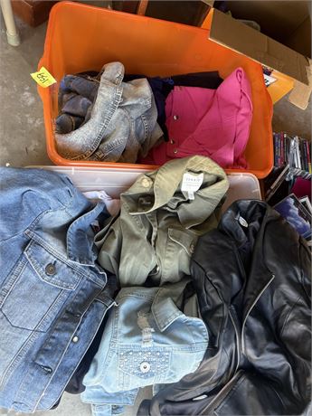 Jean Jackets Lot