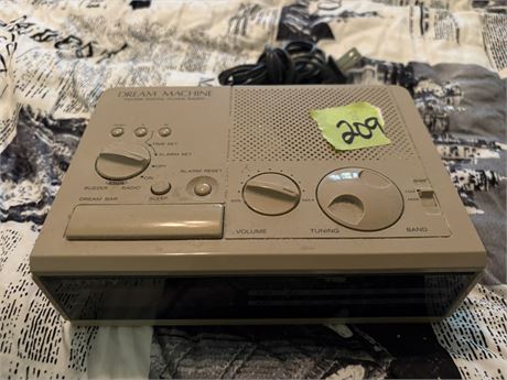 Dream Machine Clock