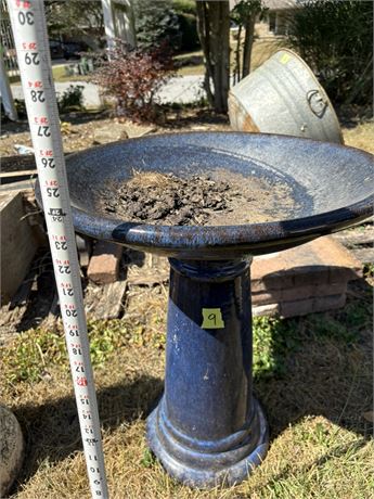 Blue Bird Bath
