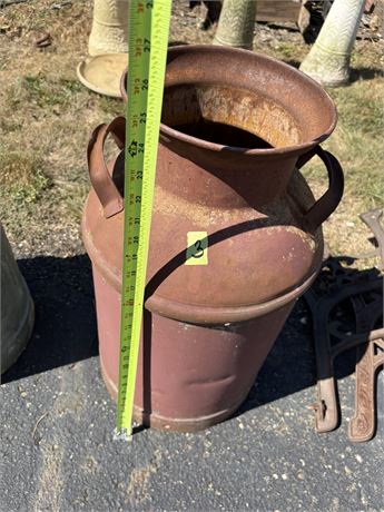 Metal Milk Can