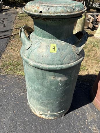 Metal Milk Can
