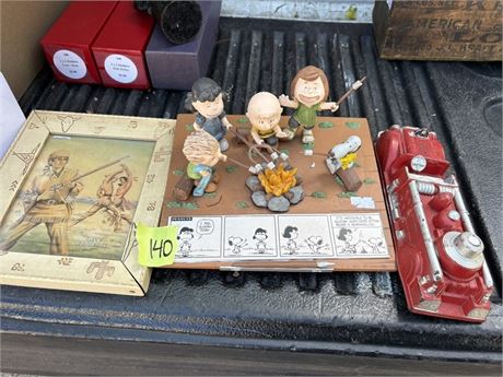 Peanuts Figurines, Toy, Art