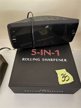 Sharpener, Clock