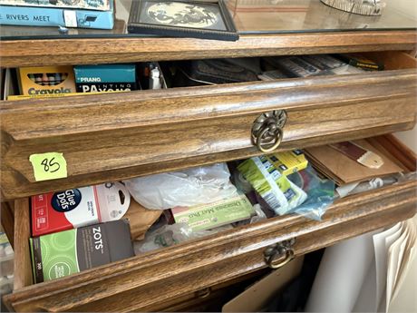 Art Supplies, Cabinet