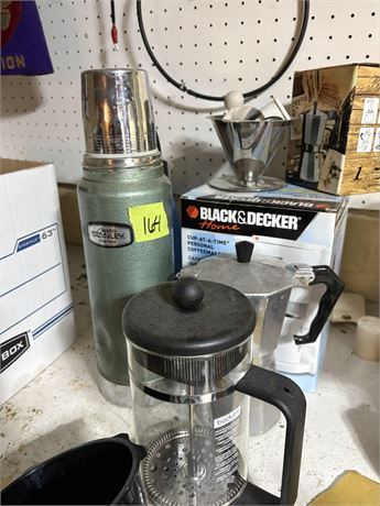 Stanley Thermos, Coffee Press, Misc