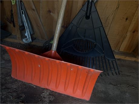 Shovel, Rake