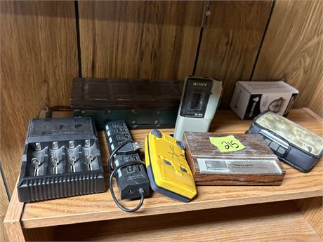 Electronics Lot, Walkman, Micro Cassette Player