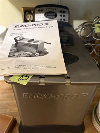 Euro-Pro X Fryer
