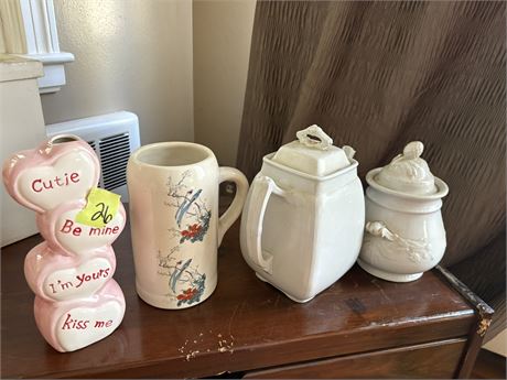 Decor Lot, Powel Bishop Ironstone China