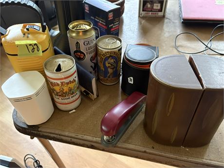 Flashlights, Bookends, Can Banks, Misc