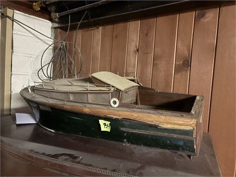 Vintage Model Ship