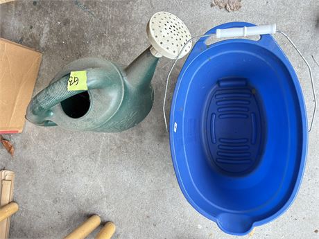 Watering Can and Bucket
