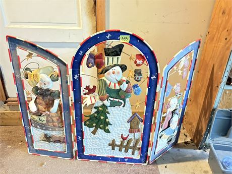 Fireplace Holiday Decor