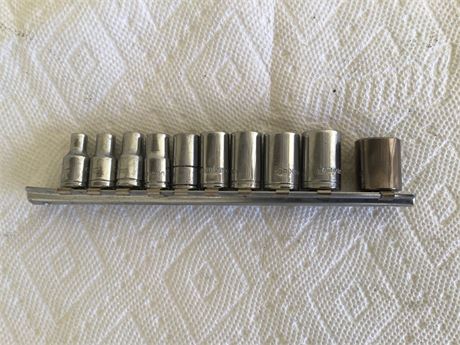 1/4 Inch Drive Metric Socket Set