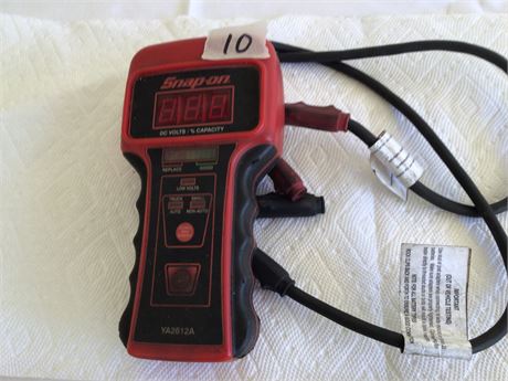 12 Volt Battery Tester