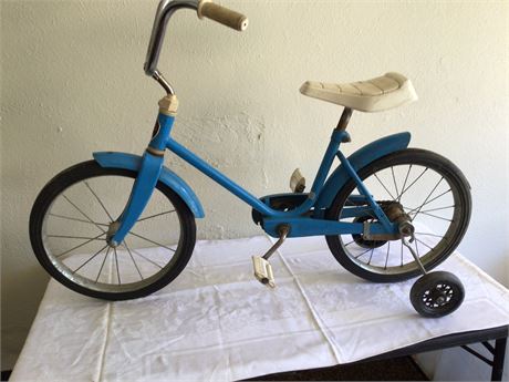 Vintage Collectable Bike with Solid Rubber Tires