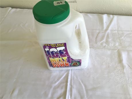 Ice Melt 2/3 Full Container