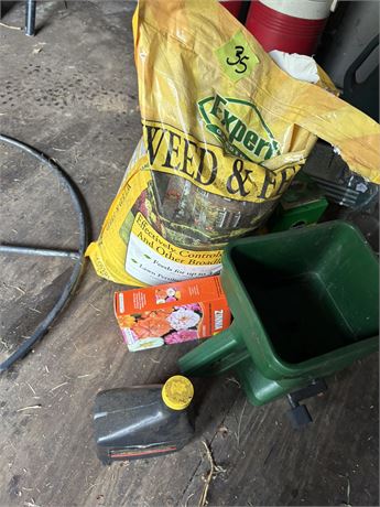 Spreader, Weed and Feed