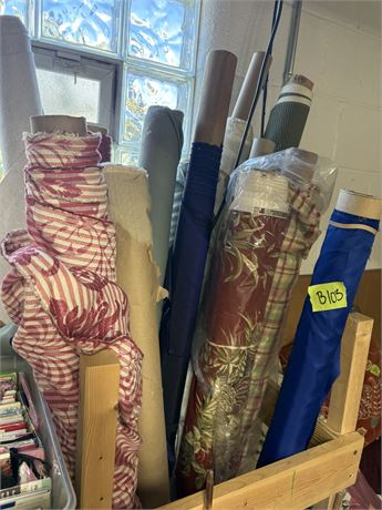 Fabric Lot, Upholstery Spools