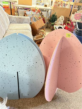 Wood Easter Egg Decor