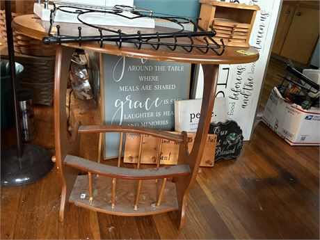 End Table Magazine Rack (Table Only)