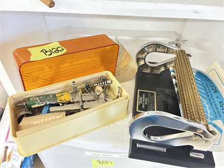 Sewing Supplies, Read Smock Gathering Machine