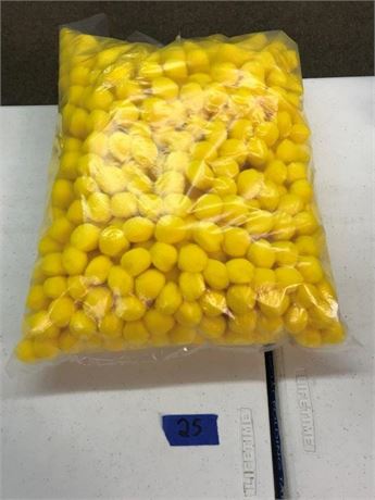 Yellow Puff Craft Supply