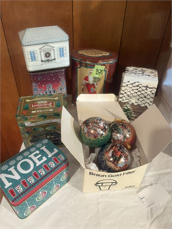 Holiday Tins, Neuschwanstein Music Tin