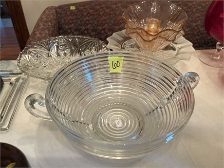 Glass Serving Bowls