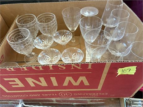 Glassware, Fitz and Floyd, Villeroy & Boch