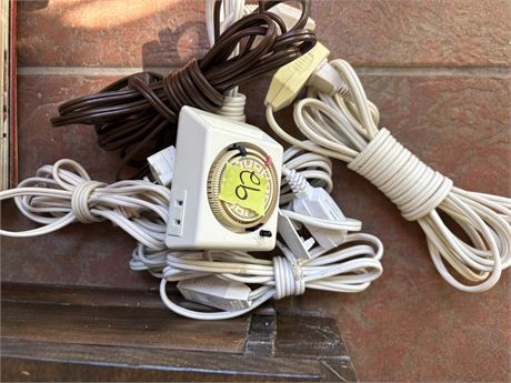 Extension Cords, Timer