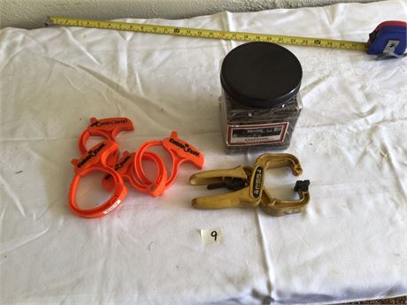 Cable Clamps and Hand Clamp - Misc. Nails