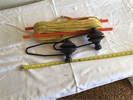 Outboard Motor Muffs and Rope