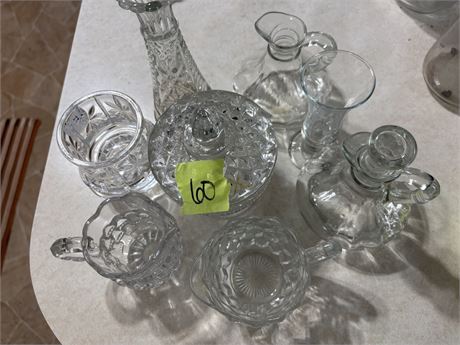 Glassware, Dressing Containers