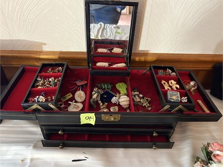 Jewelry Box & Jewelry